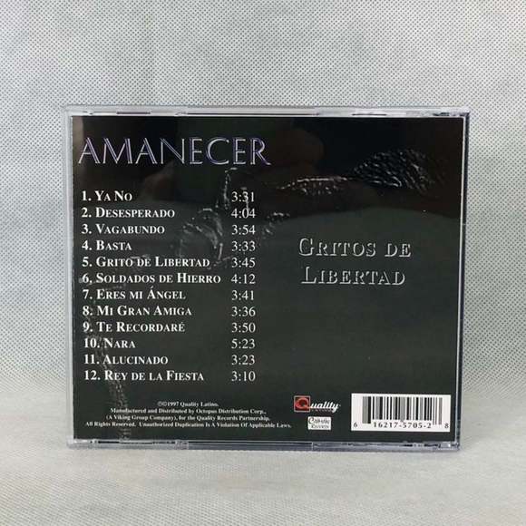 Rare! CD Amanecer - Gritos De Libertad - Picture 2 of 2